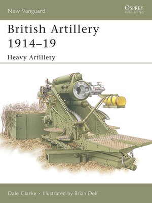 cover image of British Artillery 1914&#8211;19